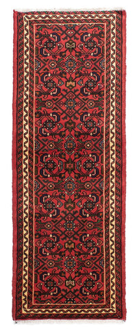 Alfombra de pasillo Alfombra persa - Nómada - 195 x 68 cm - rojo oscuro