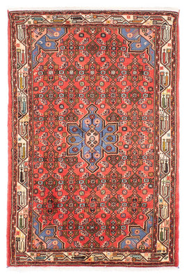 Alfombra persa - Nómada - 150 x 102 cm - rojo