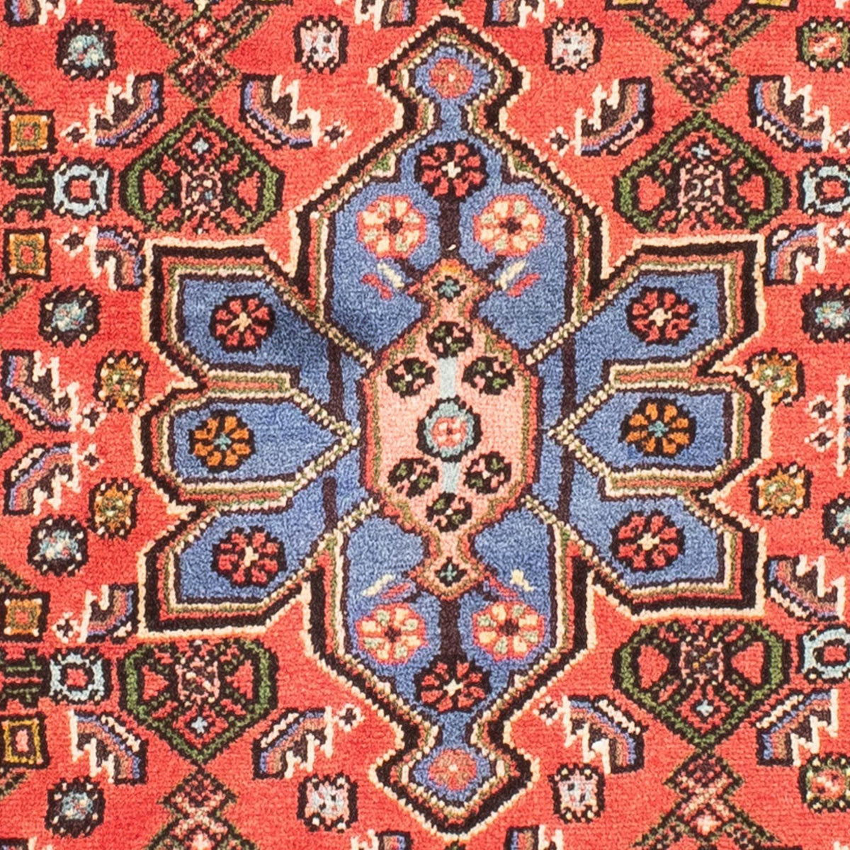 Alfombra persa - Nómada - 150 x 102 cm - rojo