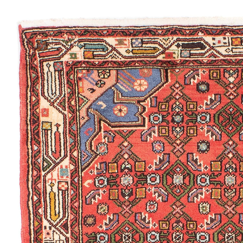 Alfombra persa - Nómada - 150 x 102 cm - rojo