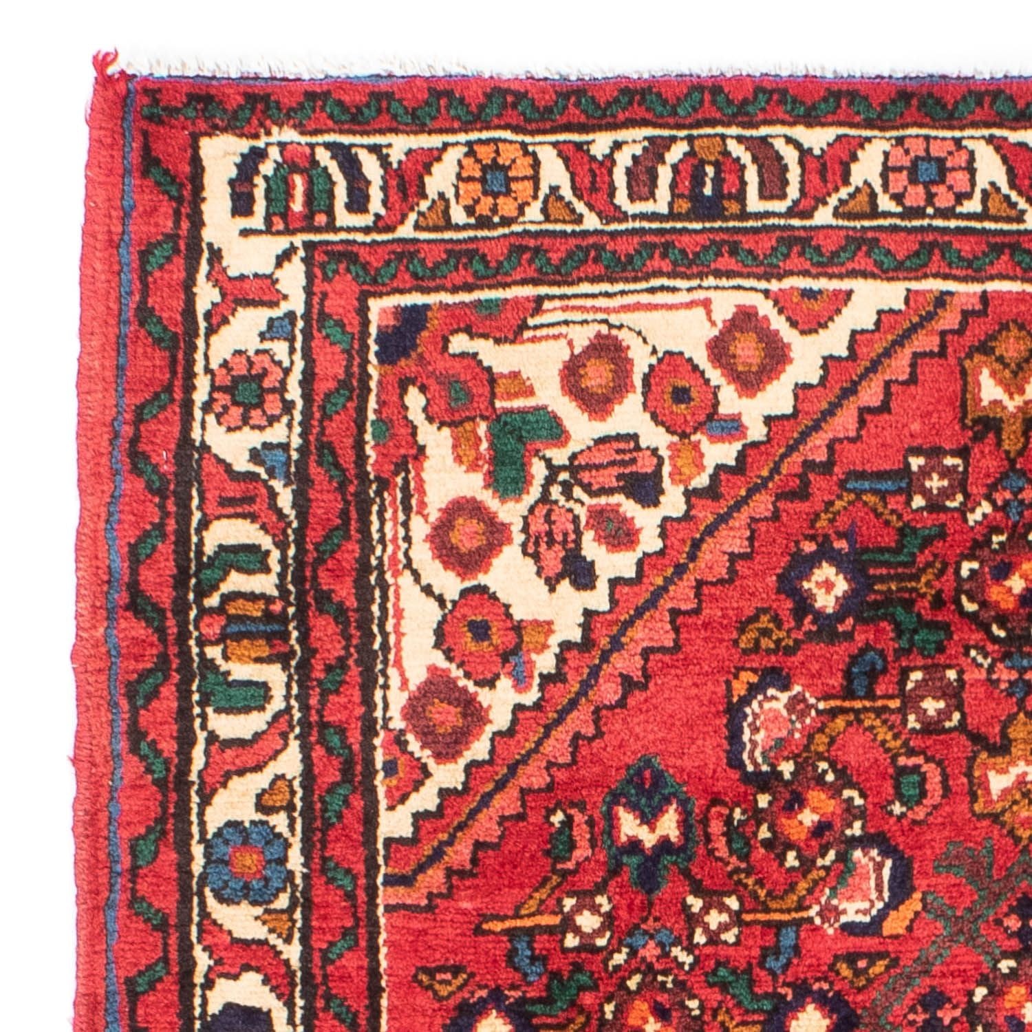 Alfombra persa - Nómada - 160 x 108 cm - rojo
