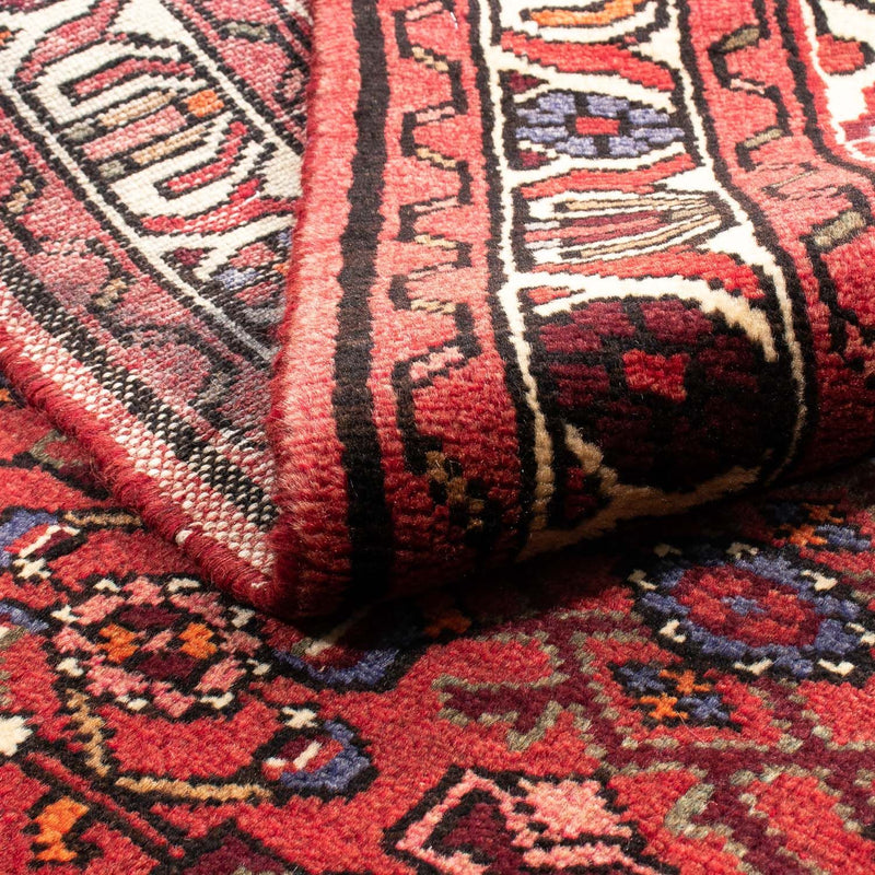 Alfombra persa - Nómada - 157 x 105 cm - rojo oscuro