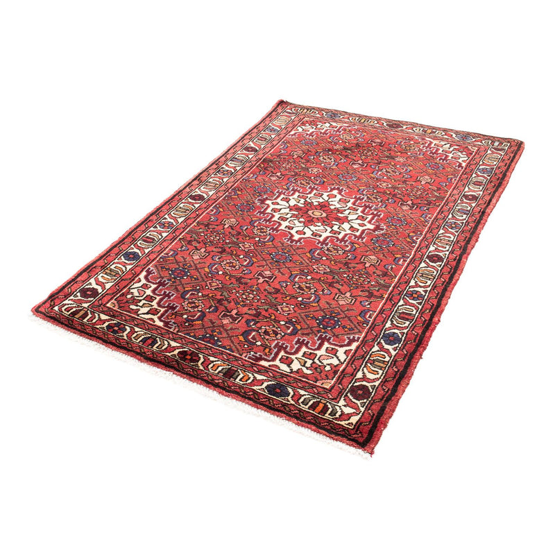 Alfombra persa - Nómada - 157 x 105 cm - rojo oscuro