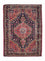 Alfombra persa - Nómada - 157 x 104 cm - azul oscuro