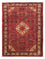 Alfombra persa - Nómada - 150 x 108 cm - rojo oscuro