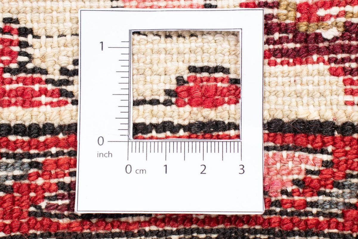 Alfombra persa - Nómada - 150 x 108 cm - rojo oscuro