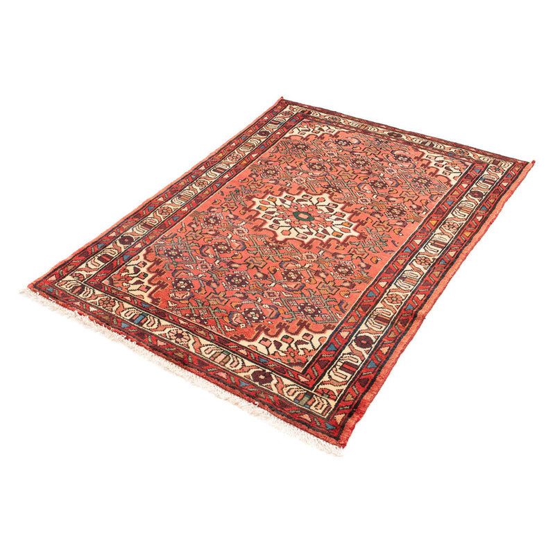 Alfombra persa - Nómada - 150 x 110 cm - rojo claro
