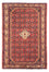 Alfombra persa - Nómada - 150 x 102 cm - rojo claro