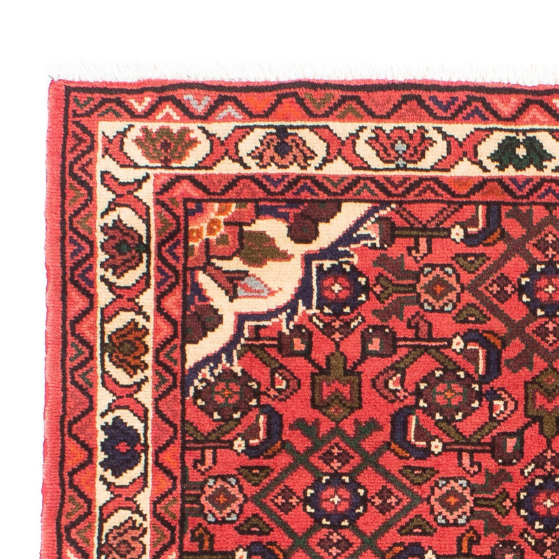 Alfombra persa - Nómada - 152 x 103 cm - rojo oscuro