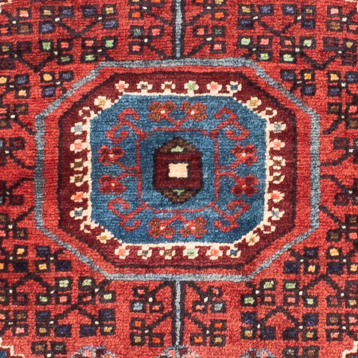 Alfombra persa - Nómada - 163 x 110 cm - rojo