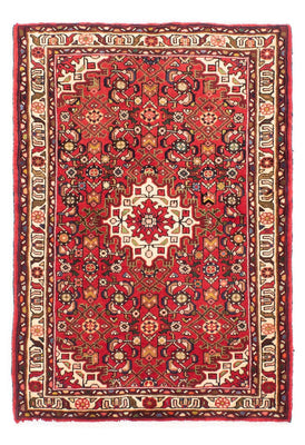 Alfombra persa - Nómada - 144 x 105 cm - rojo