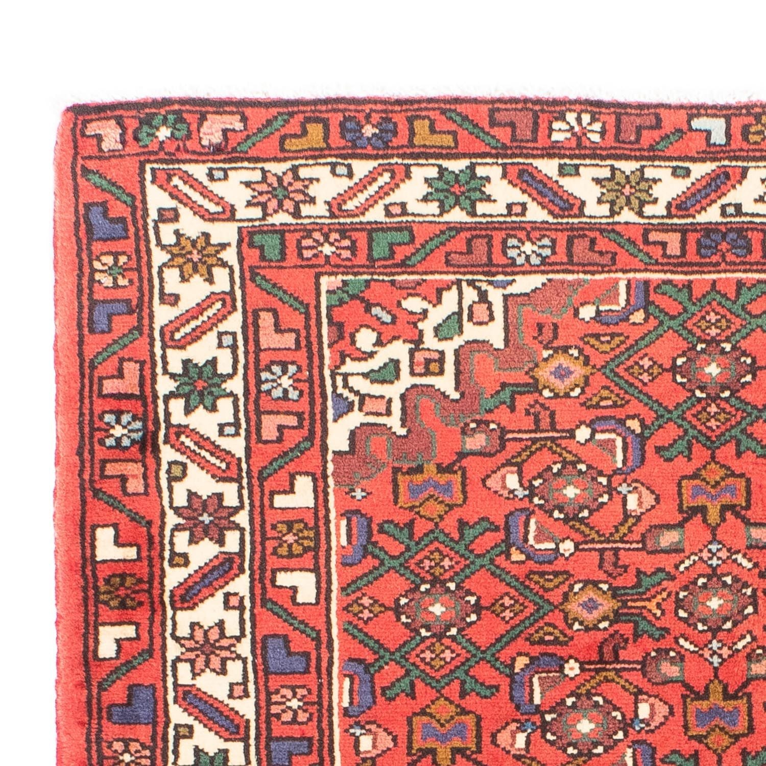 Alfombra persa - Nómada - 147 x 102 cm - rojo