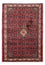 Alfombra persa - Nómada - 142 x 104 cm - rojo oscuro
