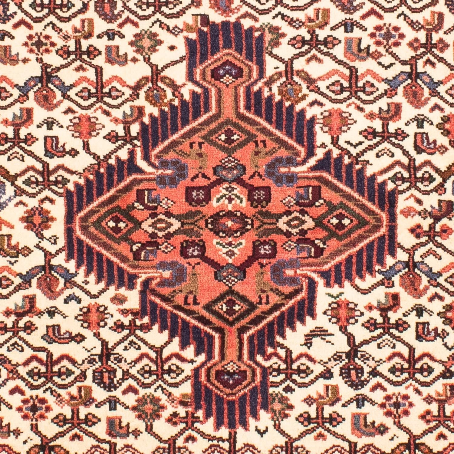 Alfombra persa - Nómada - 160 x 106 cm - beige