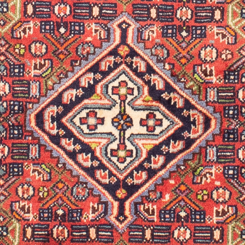 Alfombra persa - Nómada - 146 x 105 cm - rojo