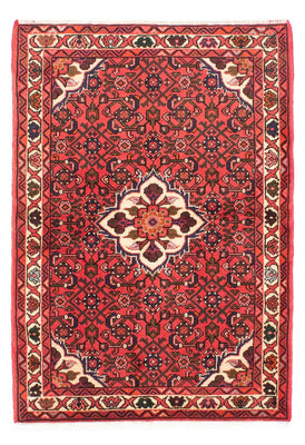 Alfombra persa - Nómada - 155 x 105 cm - rojo