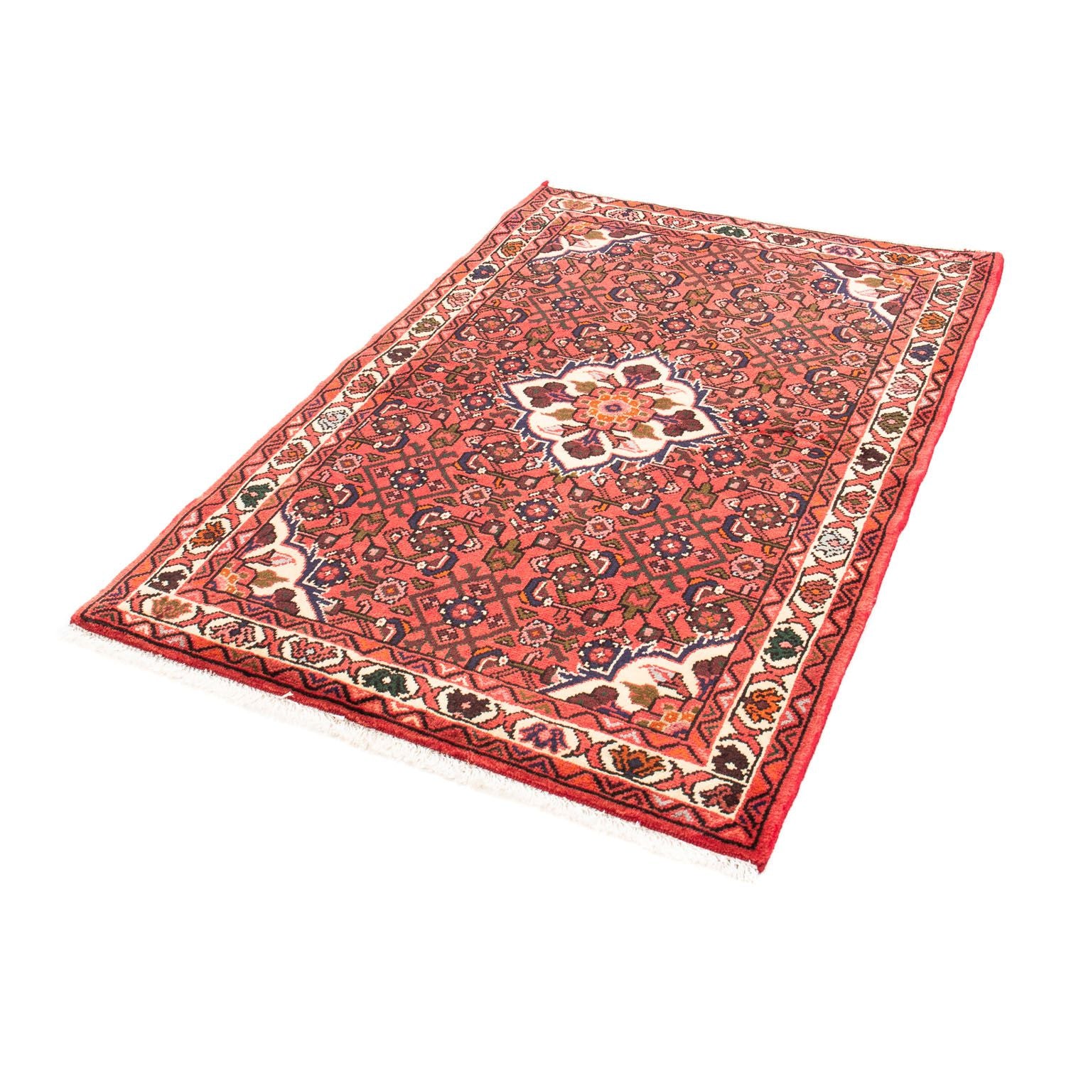 Alfombra persa - Nómada - 155 x 105 cm - rojo
