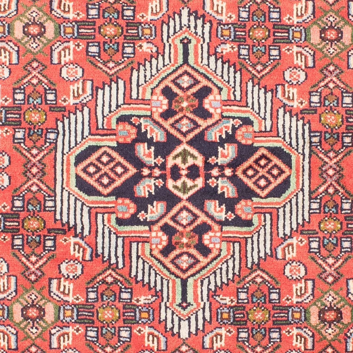 Alfombra persa - Nómada - 145 x 105 cm - rojo