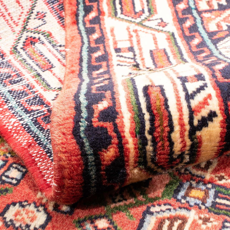 Alfombra persa - Nómada - 145 x 105 cm - rojo