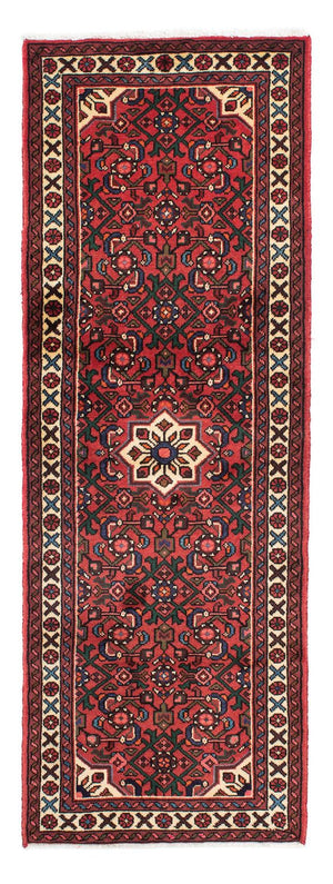 Alfombra de pasillo Alfombra persa - Nómada - 203 x 70 cm - rojo oscuro