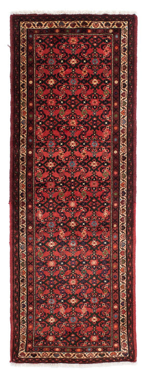 Alfombra de pasillo Alfombra persa - Nómada - 205 x 70 cm - rojo oscuro