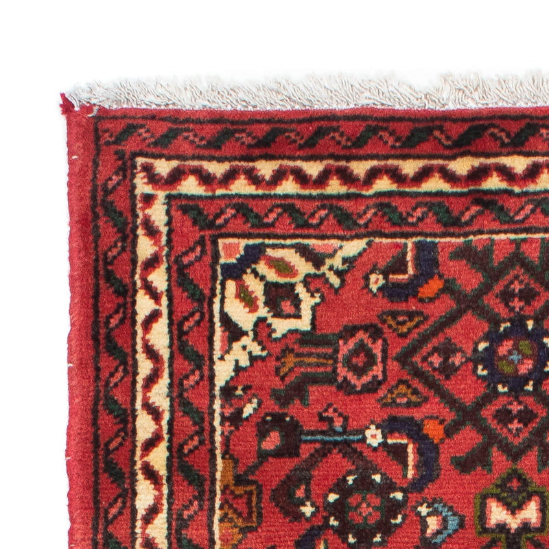 Alfombra de pasillo Alfombra persa - Nómada - 195 x 70 cm - rojo oscuro