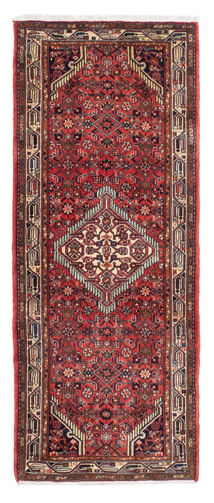 Alfombra de pasillo Alfombra persa - Nómada - 202 x 80 cm - rojo