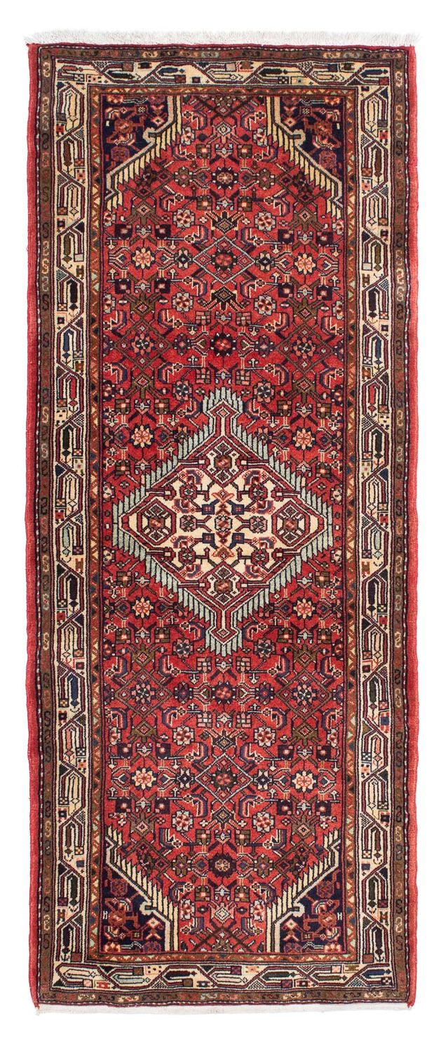 Alfombra de pasillo Alfombra persa - Nómada - 202 x 80 cm - rojo