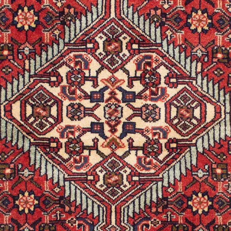 Alfombra de pasillo Alfombra persa - Nómada - 202 x 80 cm - rojo