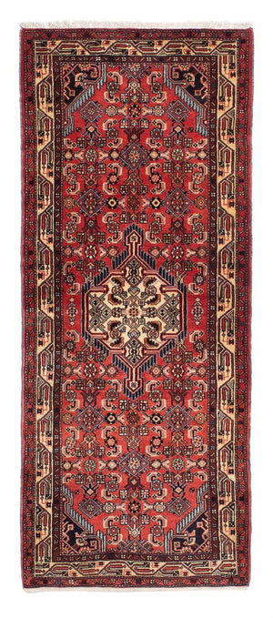 Alfombra de pasillo Alfombra persa - Nómada - 204 x 82 cm - rojo