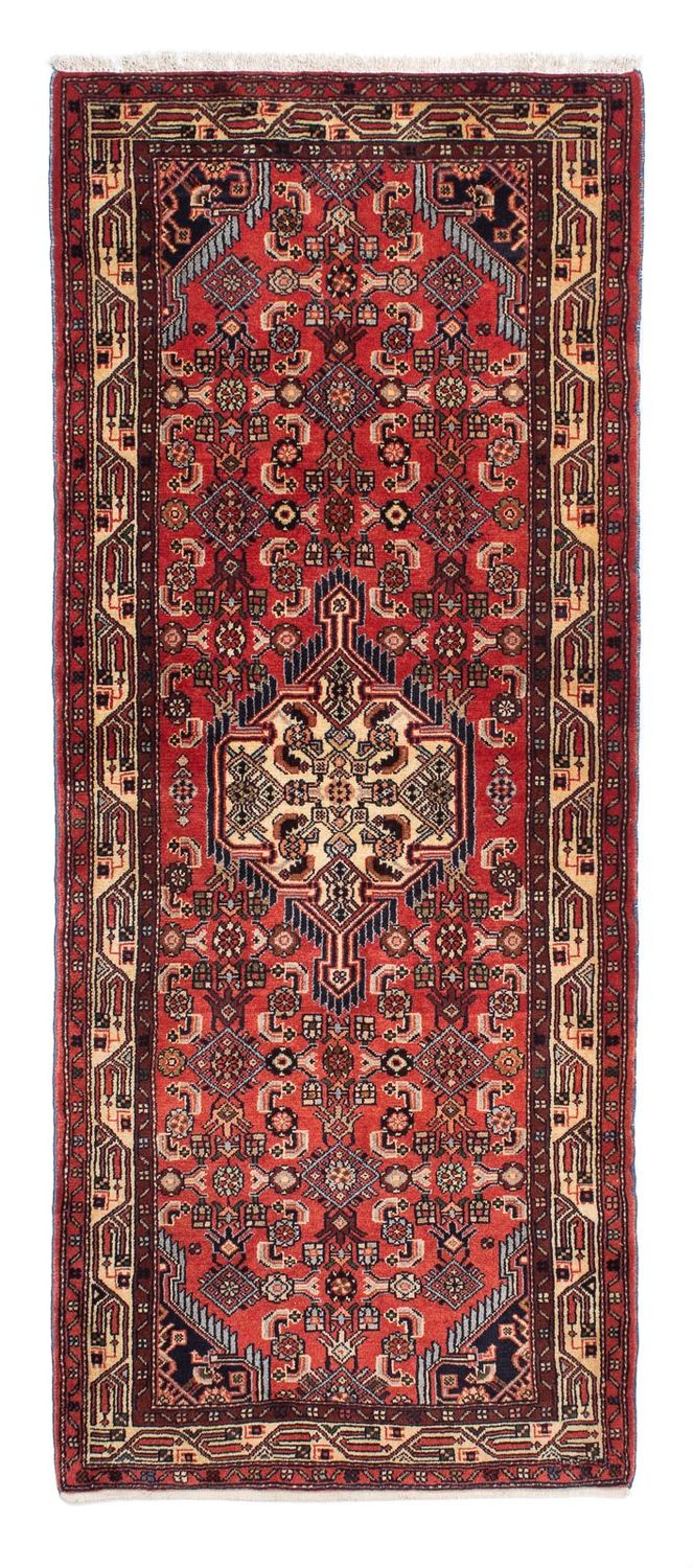 Alfombra de pasillo Alfombra persa - Nómada - 204 x 82 cm - rojo