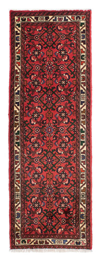 Alfombra de pasillo Alfombra persa - Nómada - 195 x 68 cm - rojo oscuro