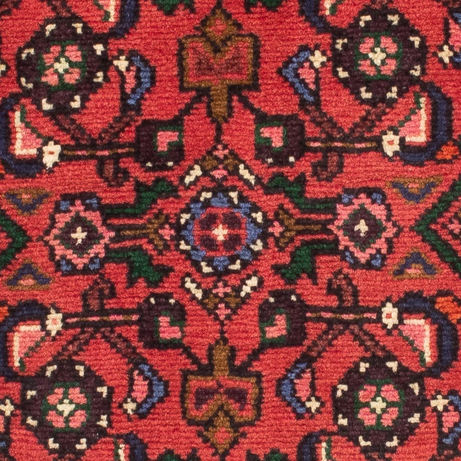 Alfombra de pasillo Alfombra persa - Nómada - 195 x 68 cm - rojo oscuro