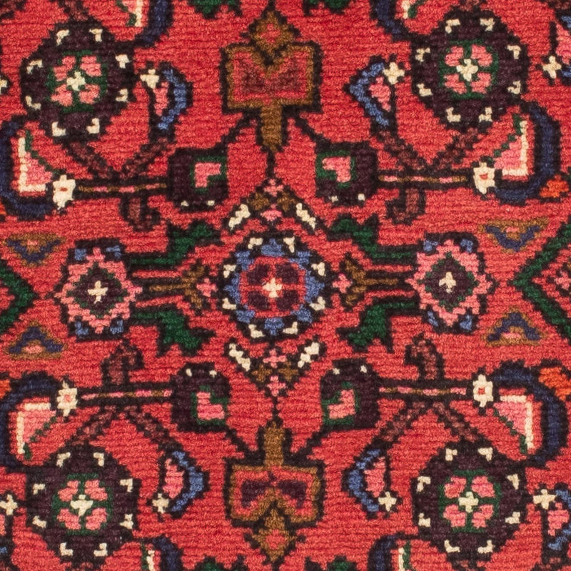 Alfombra de pasillo Alfombra persa - Nómada - 195 x 68 cm - rojo oscuro