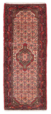 Alfombra de pasillo Alfombra persa - Nómada - 195 x 76 cm - rojo oscuro