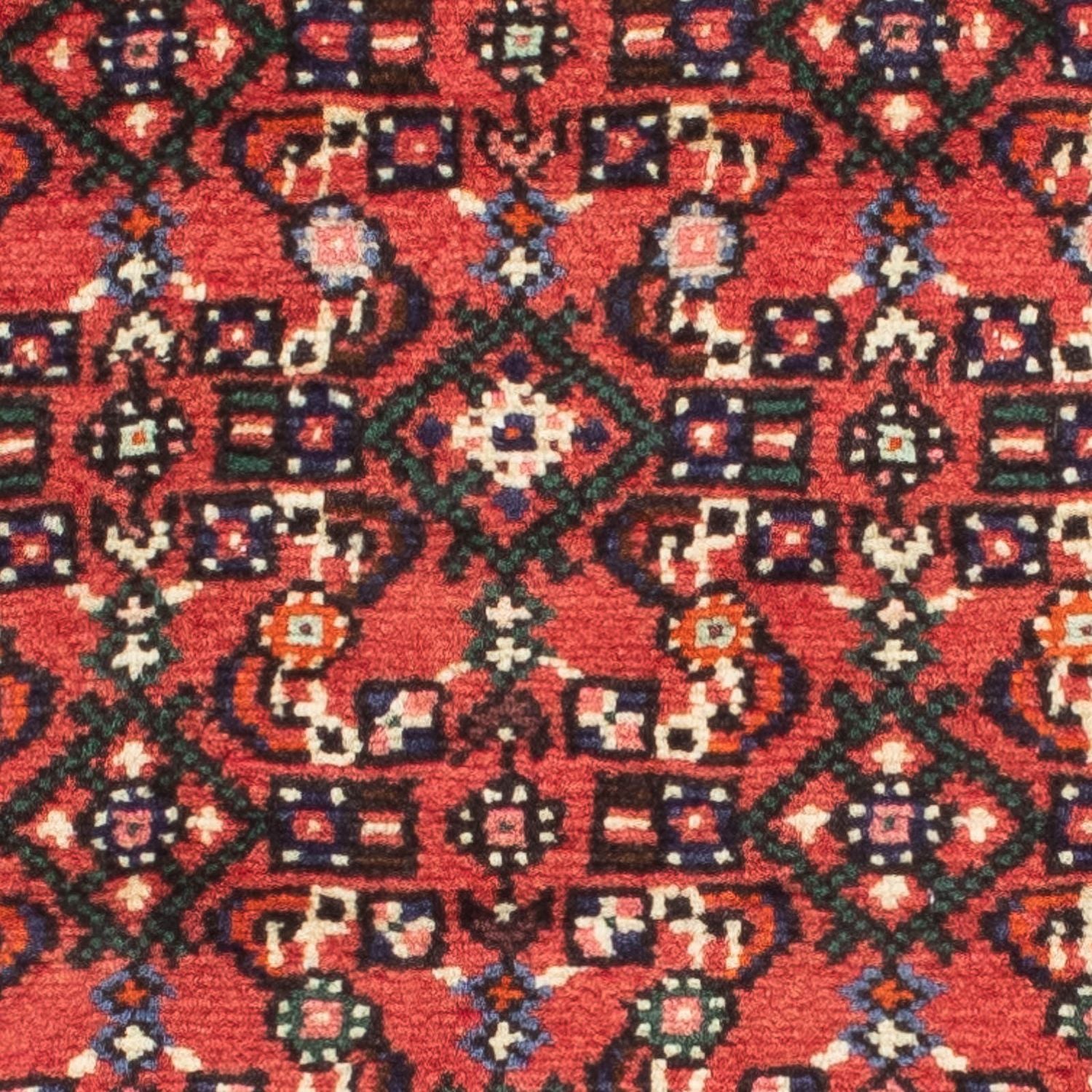 Alfombra de pasillo Alfombra persa - Nómada - 197 x 68 cm - rojo