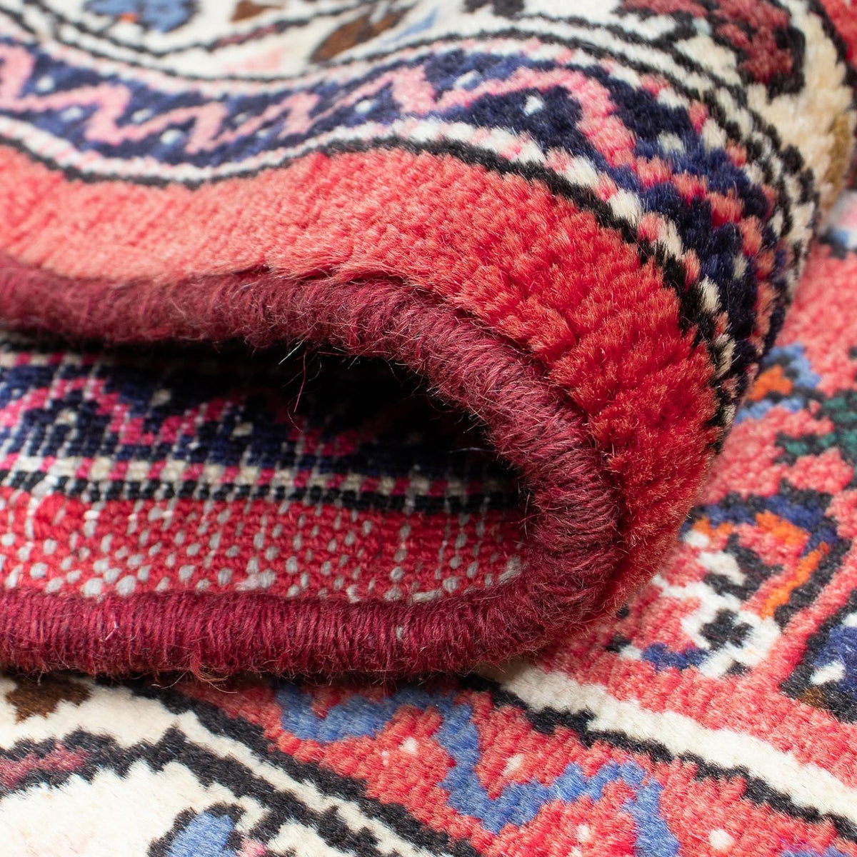 Alfombra de pasillo Alfombra persa - Nómada - 197 x 68 cm - rojo