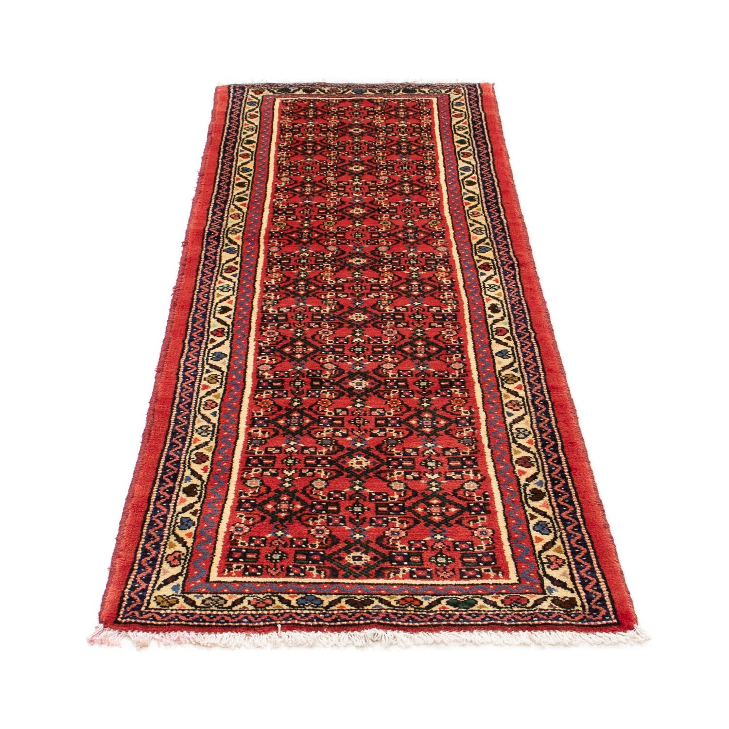 Alfombra de pasillo Alfombra persa - Nómada - 197 x 68 cm - rojo