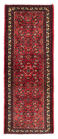 Alfombra de pasillo Alfombra persa - Nómada - 200 x 78 cm - rojo oscuro