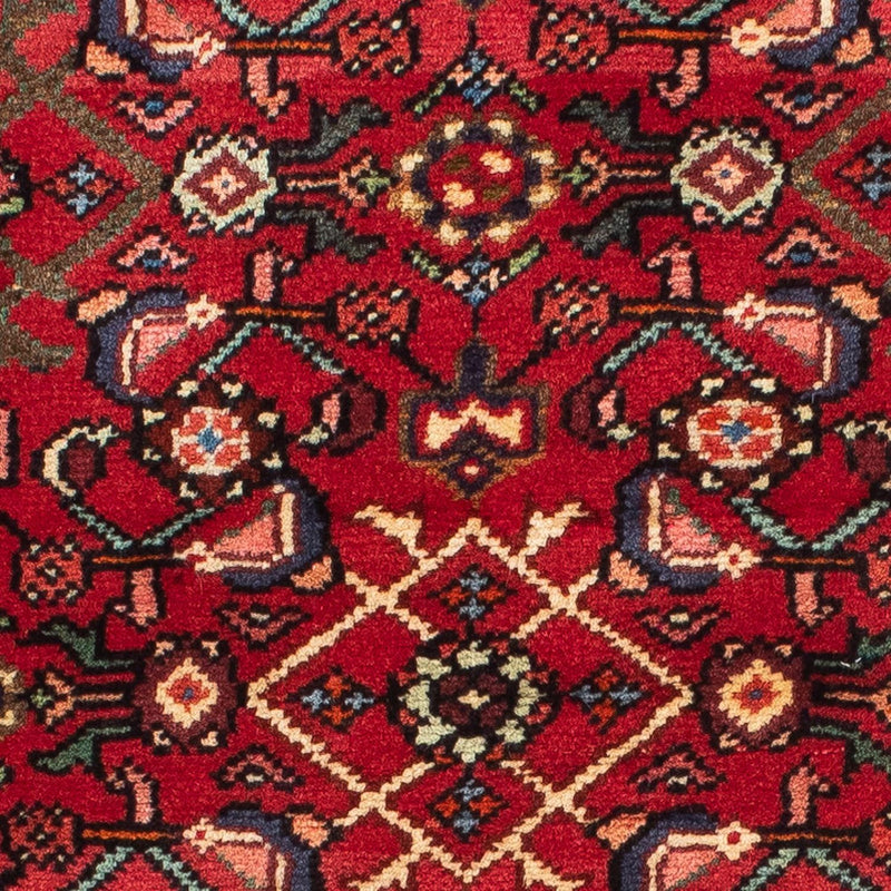 Alfombra de pasillo Alfombra persa - Nómada - 200 x 78 cm - rojo oscuro