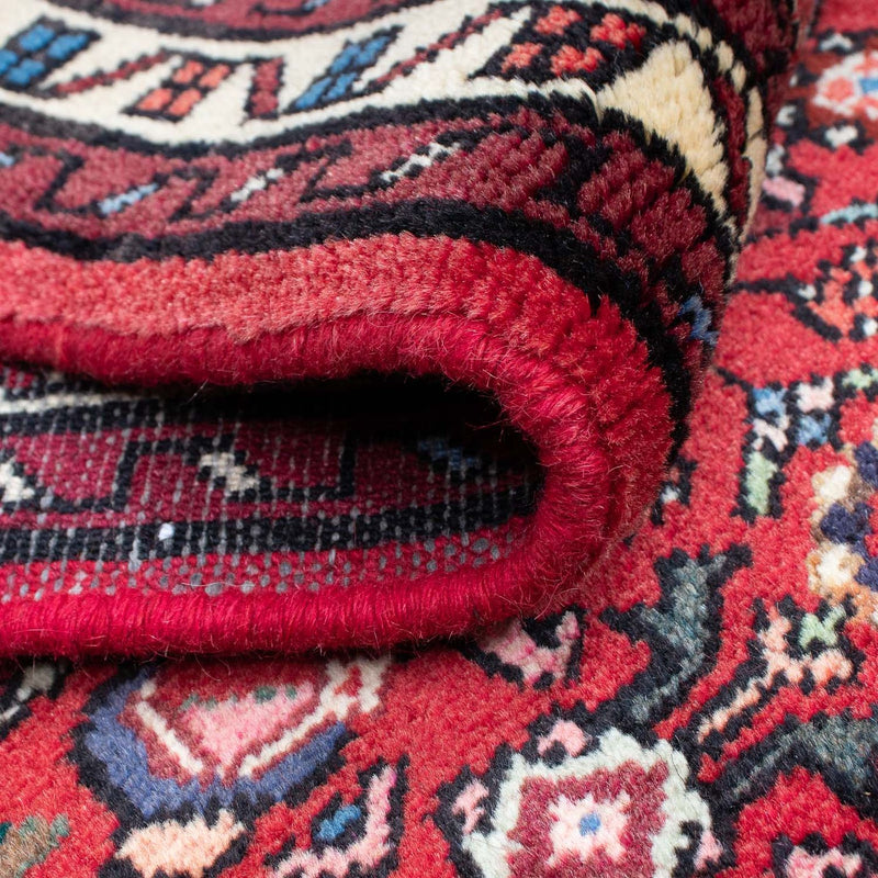 Alfombra de pasillo Alfombra persa - Nómada - 200 x 78 cm - rojo oscuro