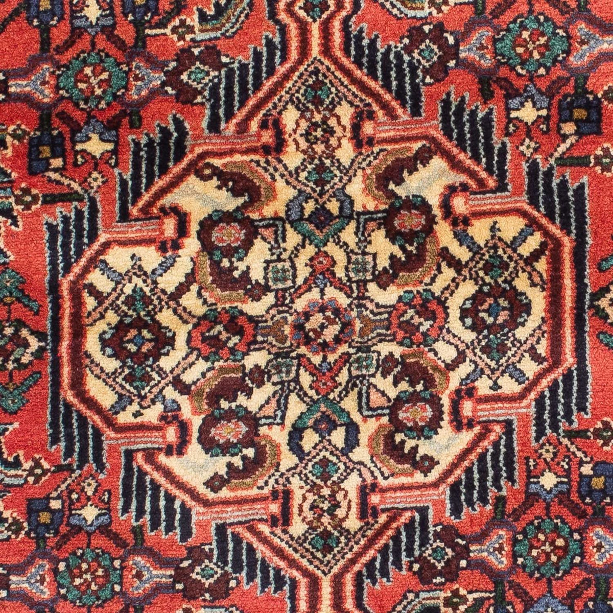 Alfombra de pasillo Alfombra persa - Nómada - 207 x 85 cm - rojo