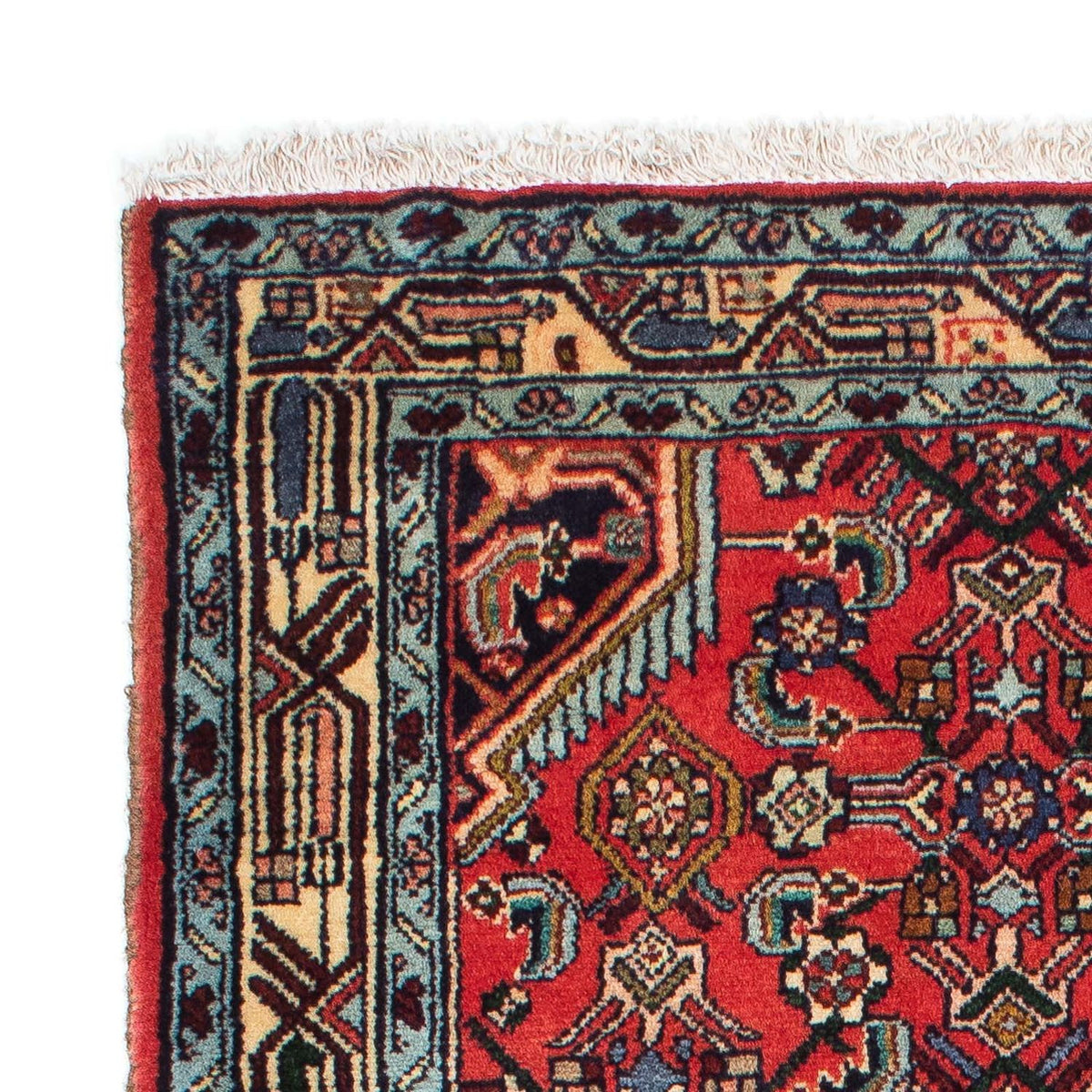Alfombra de pasillo Alfombra persa - Nómada - 207 x 85 cm - rojo
