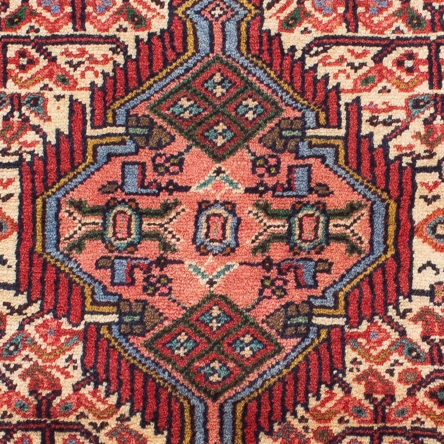 Alfombra de pasillo Alfombra persa - Nómada - 210 x 78 cm - rojo claro