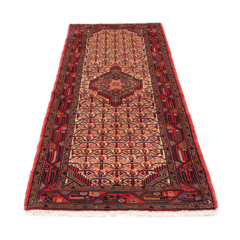 Alfombra de pasillo Alfombra persa - Nómada - 210 x 78 cm - rojo claro