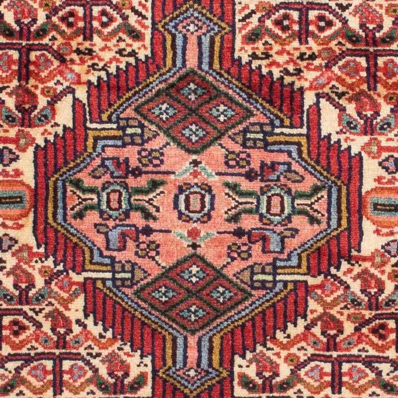 Alfombra de pasillo Alfombra persa - Nómada - 207 x 86 cm - rojo claro