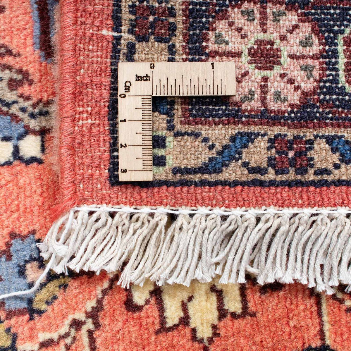 Alfombra de pasillo Alfombra persa - Nómada - 220 x 83 cm - rojo claro