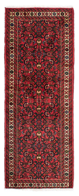 Alfombra de pasillo Alfombra persa - Nómada - 198 x 75 cm - rojo oscuro