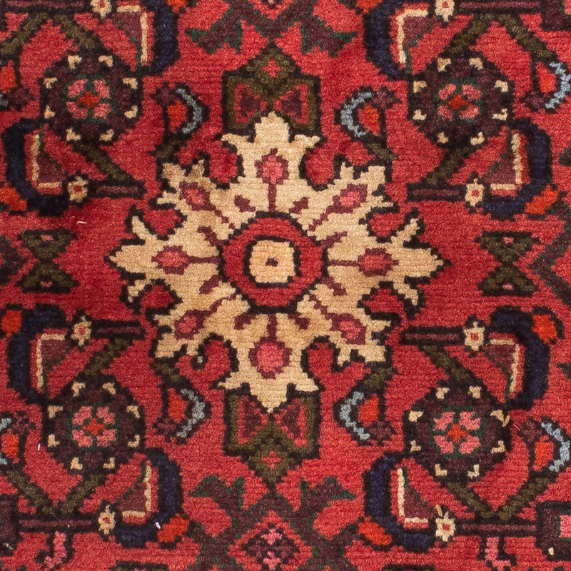 Alfombra de pasillo Alfombra persa - Nómada - 200 x 67 cm - rojo oscuro