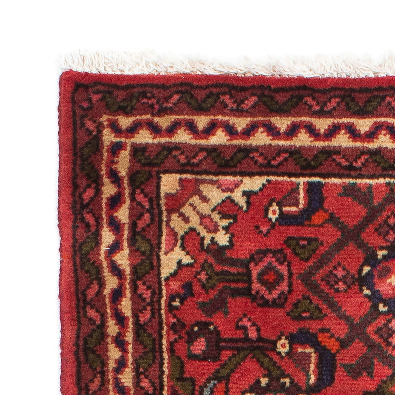 Alfombra de pasillo Alfombra persa - Nómada - 200 x 67 cm - rojo oscuro